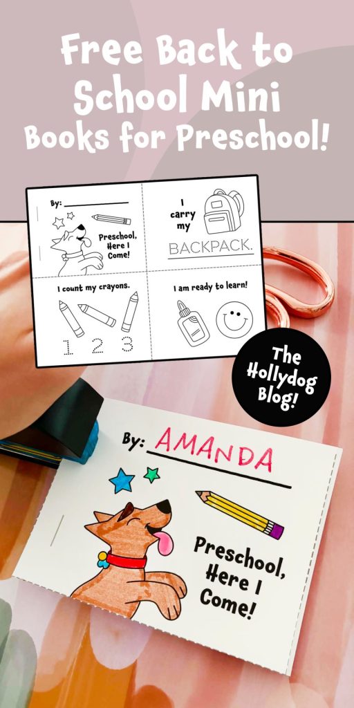 Free Back to School Mini Books for Preschool!