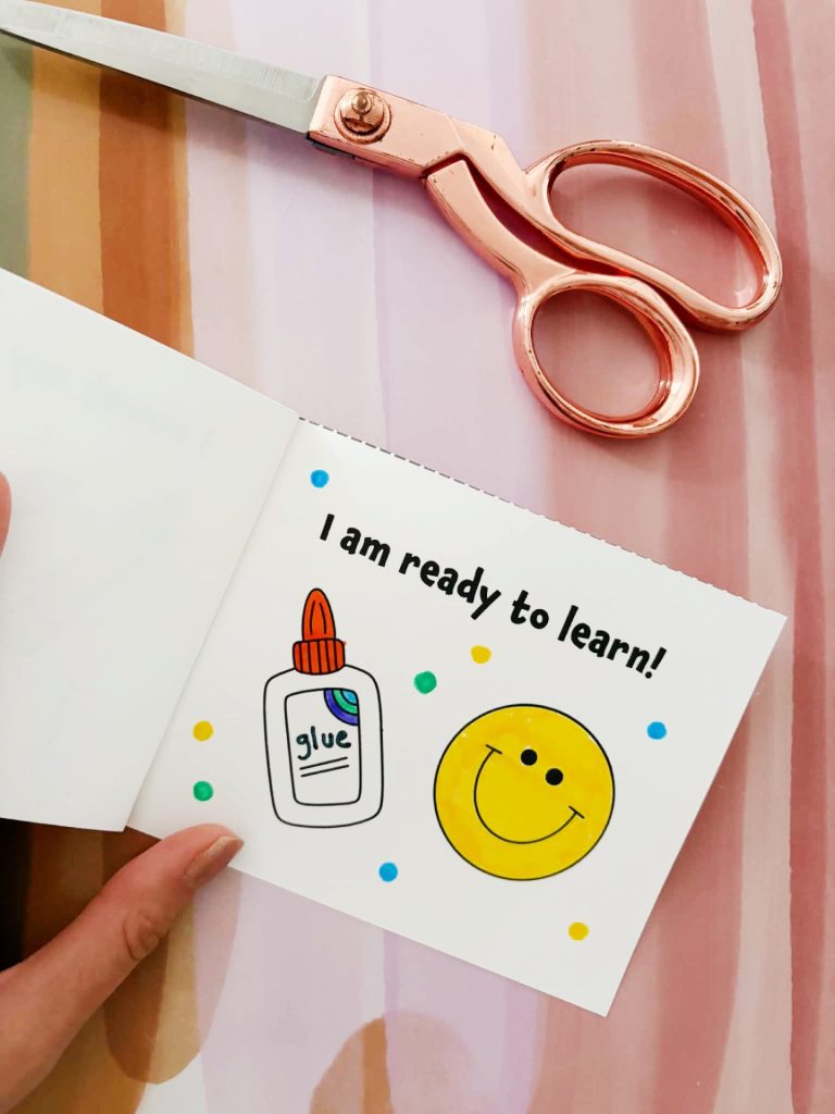 Free Back to School Mini Books for Preschool!