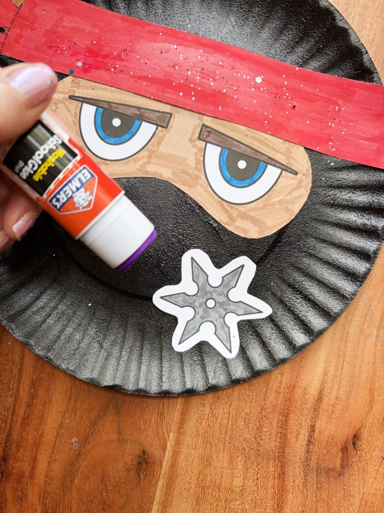 The Best Ninja Craft for Preschool! (free cutouts)