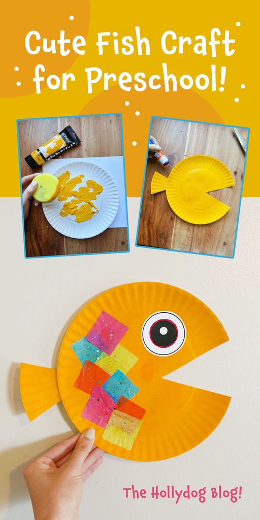 The Cutest Fish Craft for Preschool! (Free Printable Template)