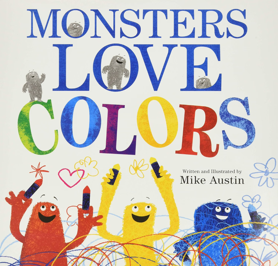 "Monsters Love Colors" 10 Best Books About Colors for Preschool (Hollydog’s Top Picks!)